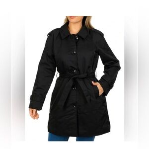 Hunter Women's Black Trench Coat